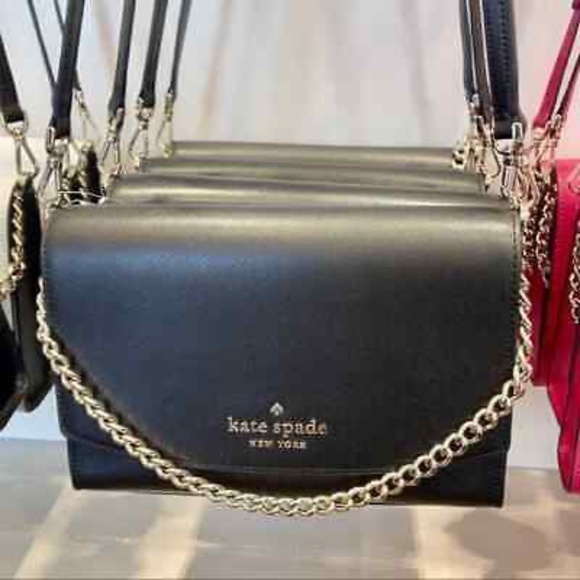 Kate Spade Carson Convertible Crossbody: Black - Brand New With Tags $299 Retail - Picture 7 of 8